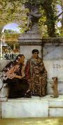 Alma-Tadema, Sir Lawrence In the Time of Constantine (mk23) oil